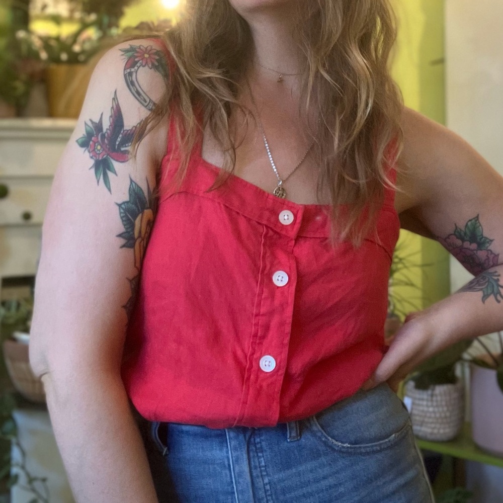 🍒Red Everlane Tank 🍒